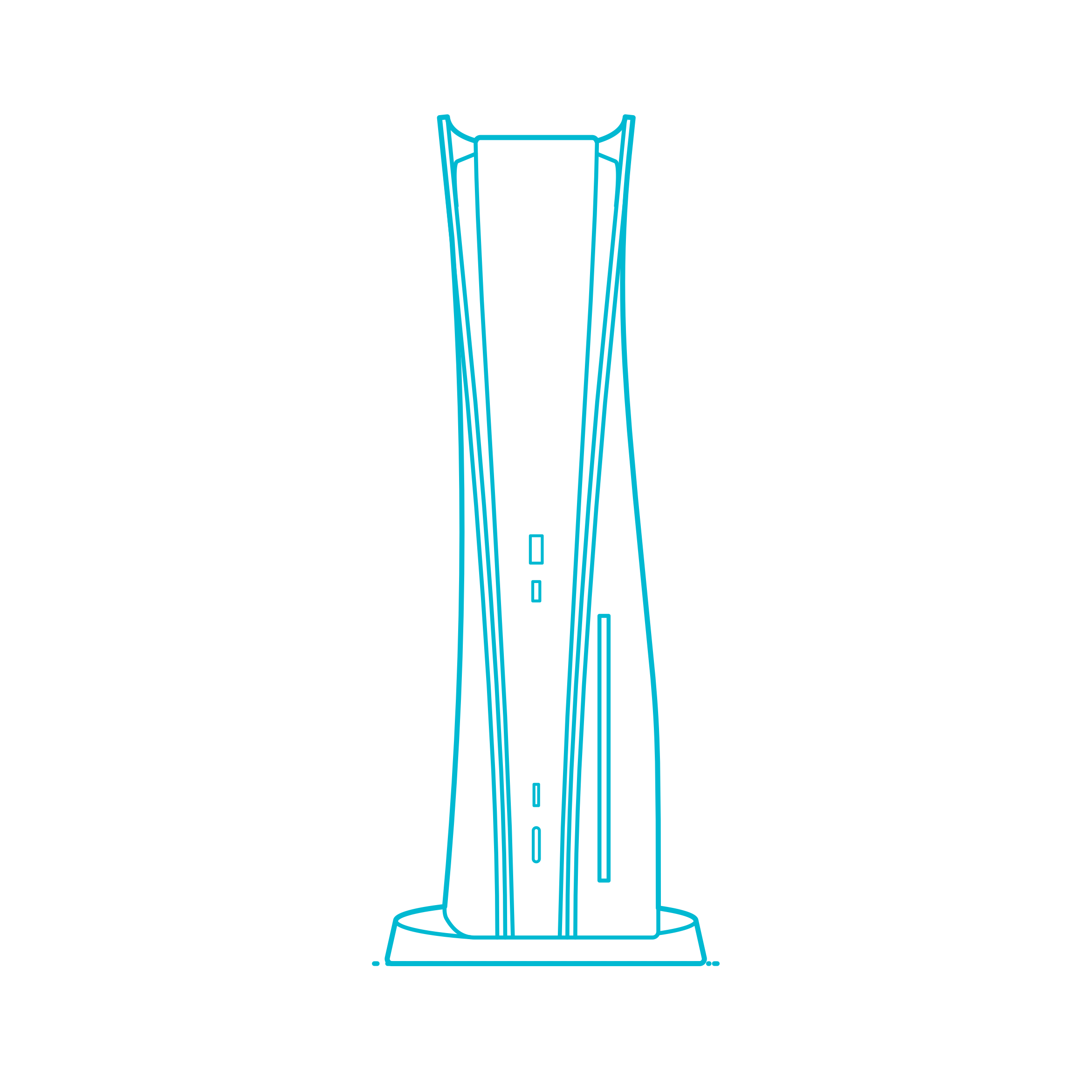 Digital Video Game Consoles Playstation 5 Line Tracing Svg Vector Free Vectors